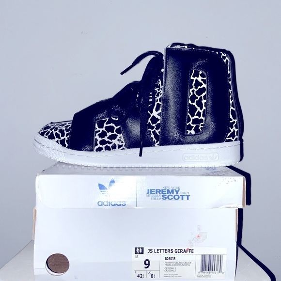 Jeremy Scott Adidas JS Lettters Giraffe us9 grail​​​​​ - Picture 4 of 6